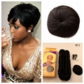 Hot Bob Brazilian Short Straight Hair Weave With Free Closure Virgin Human In Hair Short Bump