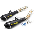 New Hot Sale Motorcycle Scooter Accessories Muffler Carbon Fiber Exhaust Pipe For KAWASAKI Z1000 2010 2015