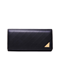 Famous Brand 2016 New Fashion Clutch Bag Geometric Stripe And Metal Ornament Flap Purse High Quality