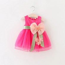 2016 summer new children’s clothing girls dress children princess dress flower girl dress wedding dress tutu performances 0-3