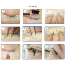 Free Shipping Individual 200pcs pack Paper Patches Eyelash Under Eye Pads Lash Extension Tool Eyelash Tape