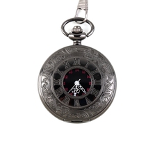 Hot Worldwide Steampunk Retro Vintage Mechanical Vintage Unisex Roman Number Quartz Steampunk Pocket Watch