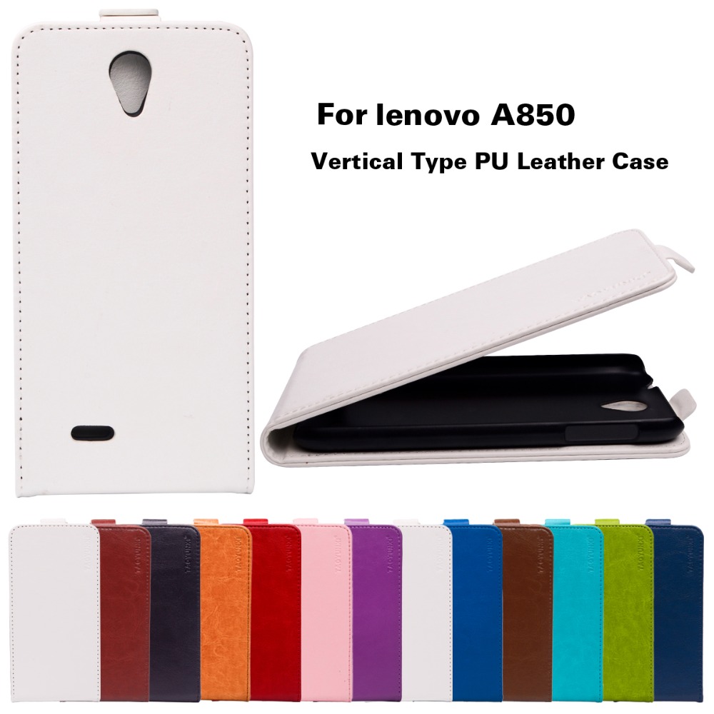 For Lenovo A850 cases New arrival Up Down Flip Pattern Leather Cover Shell For Lenovo A850