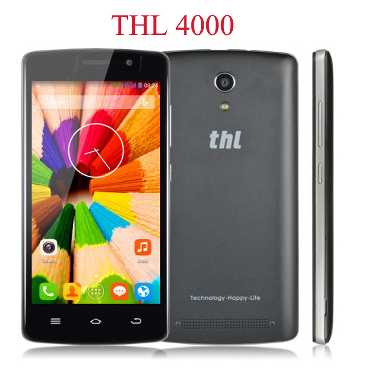 ZK3 THL 4000 4 7 Android 4 4 2 MTK6582M Quad Core Cell Phones 1 3GHz