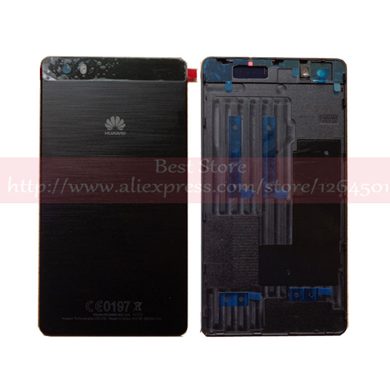 for HUAWEI Ascend P8 Lite 5 Inch Rear Back Battery Door Cover Housing Back Camera Glass Lens Cover Replacement Black.jpg