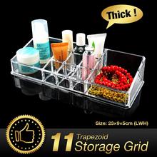 Lipstick Acrylic Clear Make Up Desk Cosmetic Organiser Display Stand Holder Case EQC355