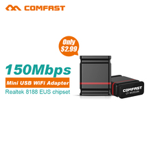 Mini 150mbps usb WiFi wireless network card RTL 8188CUS 2.4GHz 802.11n/g/b Comfast WU715V2.0-1 wifi usb adapter