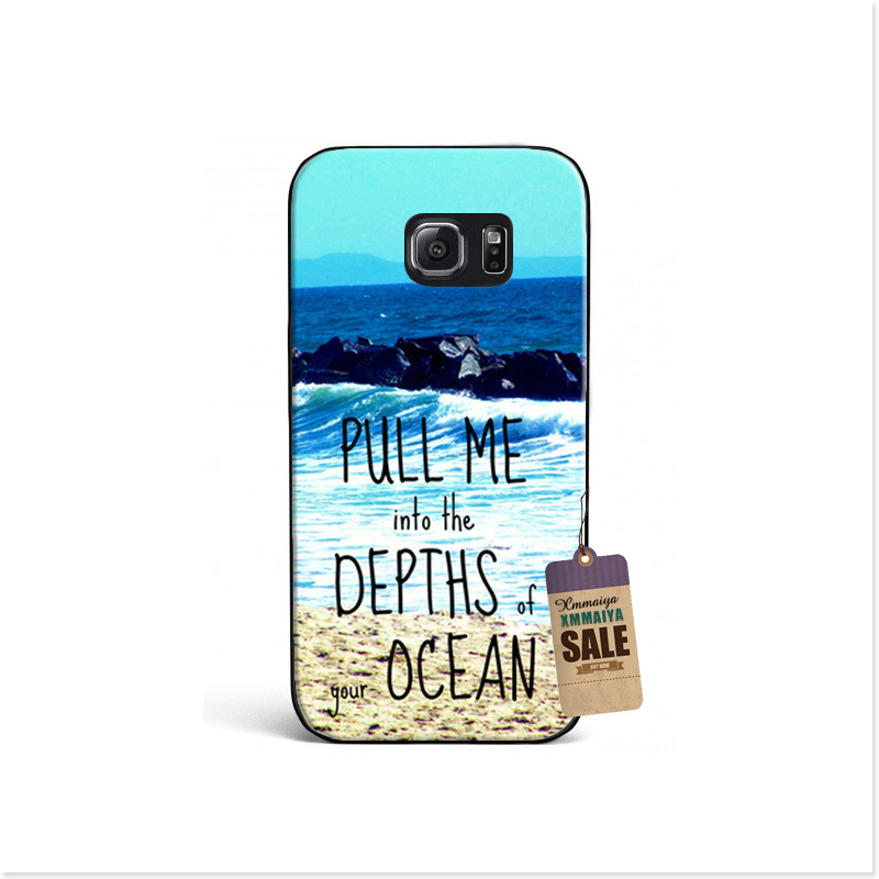 Lost In The Rain Luxury font b Accessories b font Shell Original CoverFor Samsung Galaxy s6