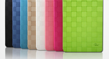 Mini 2 luxury cover tartan design leather case for Apple iPad mini 2 smart cover case super slim case sleep/wake up funtion