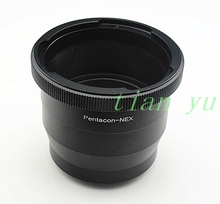 Pentacon 6 Kiev 60 lens to (for) Sony E mount NEX Adapter A7 A7R A6000 NEX-5T 7+tripod mount