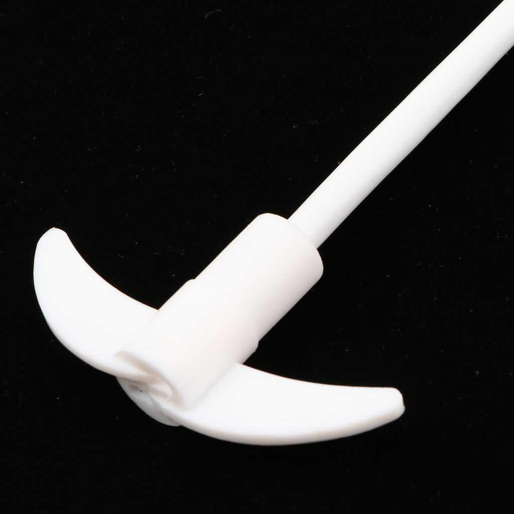 SDENSHI PTFE Stirring Rod Overhead Stirrer Mixer Shaft Paddle for Flask 25055 Mm