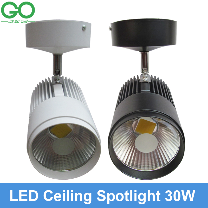 LED 30W Spotlight Surface Mounted Directional Spotlights Ceiling Lamp Open mounted Spot Light 110V 120V 130V 220V 230V 240V 260V