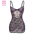 Black And Pink Floral Dot Lace Lenceria Sexy Hot Lingerie Women Nightwear Nightdress Plus Size Erotic