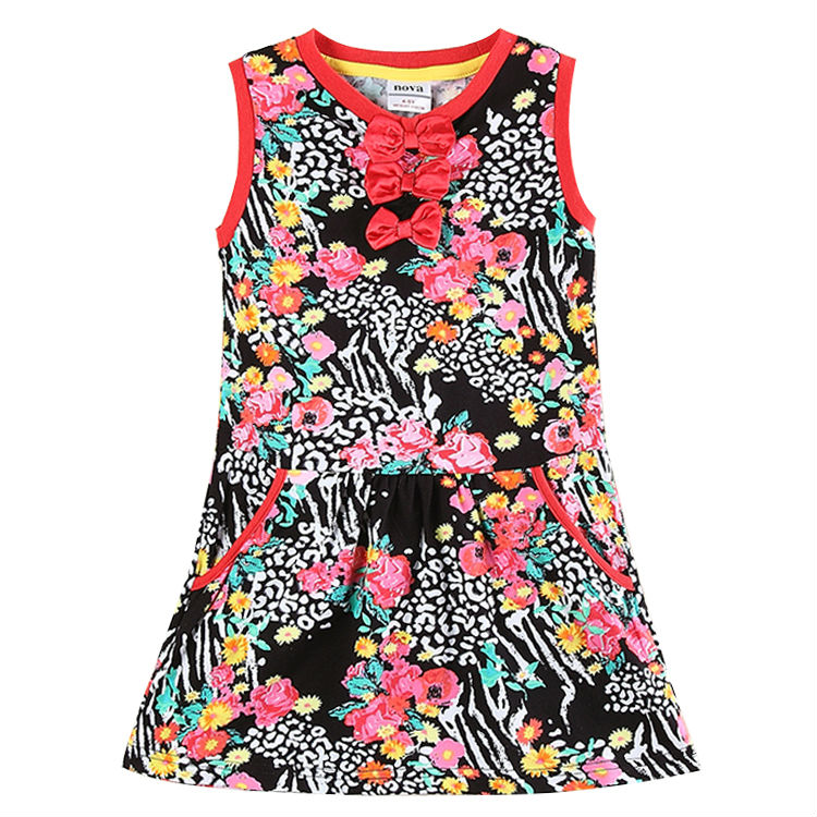 flower Girl Dress 2016 Summer Girl Princess party dress kids dresses for girls clothes Children clothing Girl Dress H6239