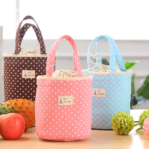 5 Colors Fashion Lancheira Lunch Bags Insulated Cooler Lunch Bag Thermal Tote Bento Pouch Lunch Picnic Bag Bolsa Termica New