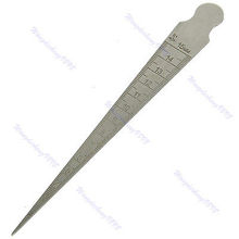 A96 Stainless Taper Welding Gauge Gage Test Ulnar 1-15mm Welder Inspection