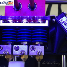 Triple extruder Upgrade Extruder for DE/DE PLUS DG 3d printer head CreatBot Nozzle /heater 3D Printer Accessories/Parts
