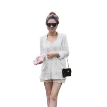 AliExpress |Moda chaqueta mujer traje plegable largo mangas largas solapa abrigo forrado con rayas botón único Vogue chaquetas XL