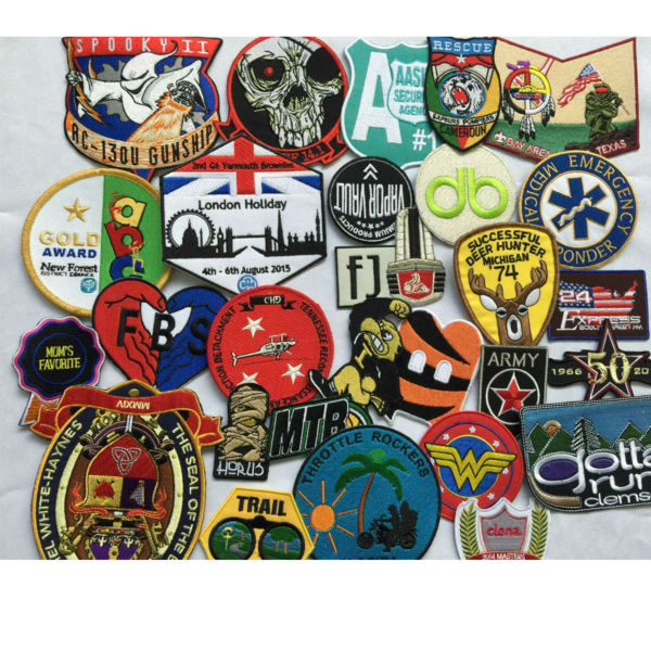 large embroidered patches