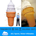 DC07 Hot 13 4m Inflatable Lighted Ice Cream Balloon Advertising Promotion Repair Kits Blower Light