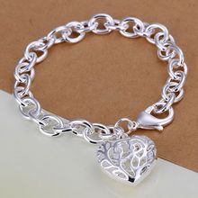 H269 925 delicate silver bracelet, 925 delicate silver vogue jewelry Sturdy thick bracelet /ajbajaia bbhajsoa