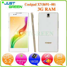 Original 5 2 Coolpad X7 8691 00 4G LTE Mobile Phone MSM8974AA Quad Core 3GB RAM