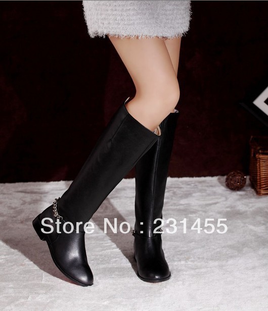 black boots with red bottoms
