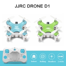 Mini Drones JJRC DHD D1 2.4GHz 4CH Quadcopter Headless Mode 6 Axis Gyro RC Helicopter Blue and Green Colors for Sale