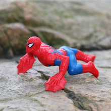 10CM for Spider Man Toy Climbing Spiderman Window Sucker for Spider-Man Doll Car Home Interior Decoration