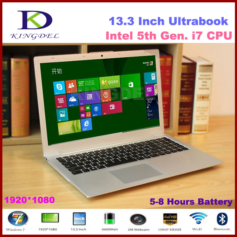 Core i7 Ultrabook Laptop Computer Notebook with 4GB RAM 32GB SSD 500GB HDD Wifi HDMI Bluetooth
