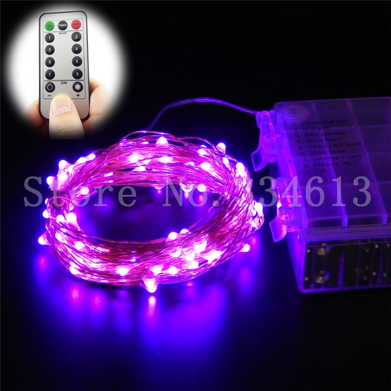 RUICHEN 6m 10m Remote Control LED Fairy String lights Christmas Weddiing decor eBay