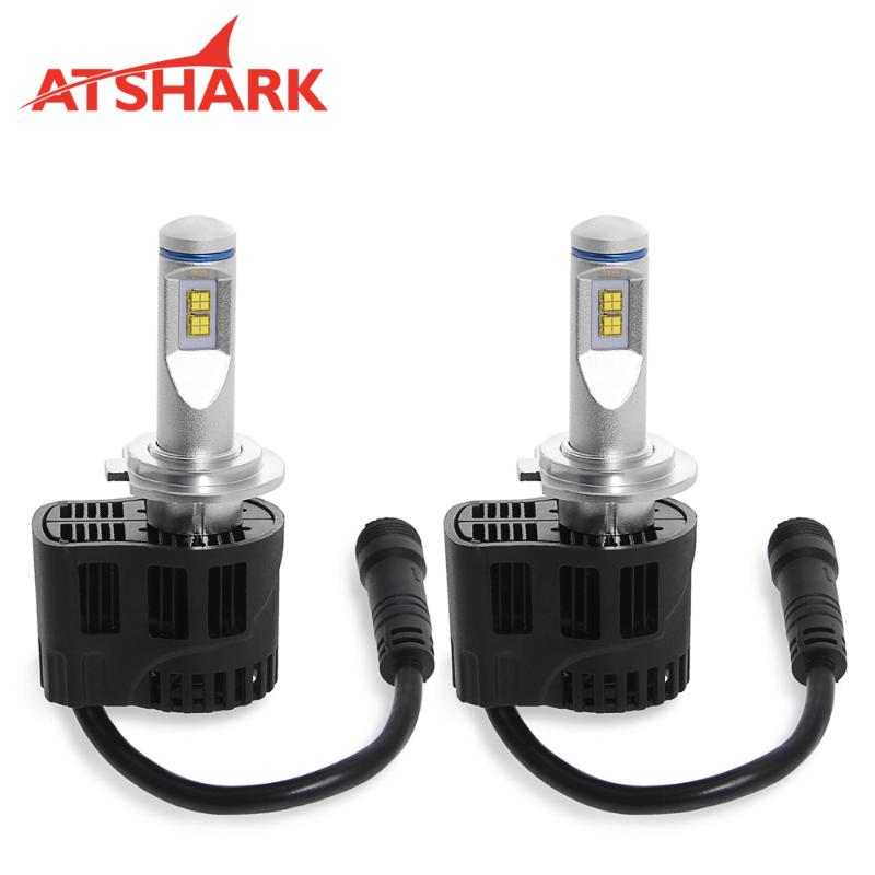 Atshark 110W 10400LM H7 4PCS Philips LED Headlight / Headlamp Conversion Kit