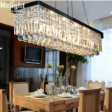 2015 New Modern Crystal Chandelier Pandent Lamp square shape lutre pendant light