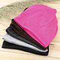 Spring Women Men Unisex Knitted Winter Cap Casual Beanies Solid Color Hip hop Snap Slouch Skullies