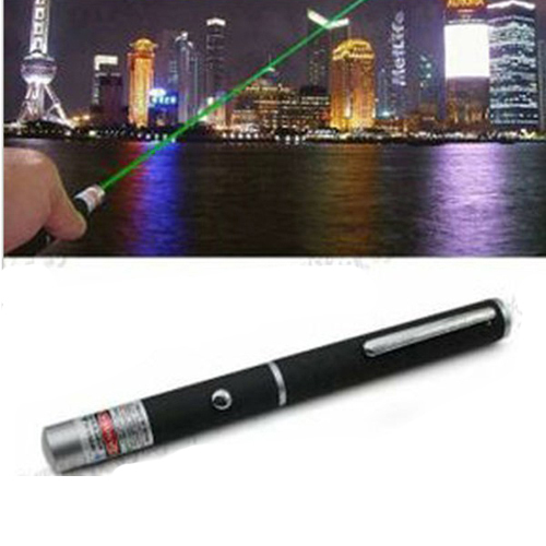unboxed  500mw green light laser pointer pens, green laser command pen with + free shipping