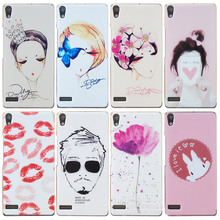 Free shipping New 2014 Clear Colored Painting Drawing Case7 color for Huawei Ascend P6 Platinum Design Mobile Phone accessories
