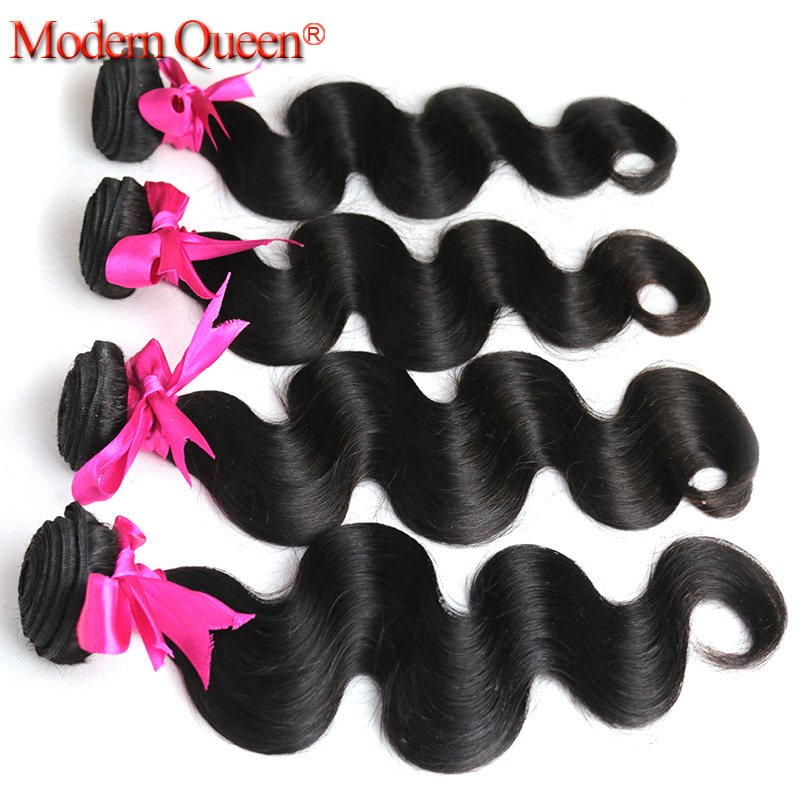 Rosa hair products Malaysian body wave 4pcs/lot Malaysian virgin hair 8--28inch 100% human hair extension no tangle no shedding