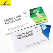 RFID Blocking paper card cover wholesale Smart Credit Card Cover 2016 New Arrival 10 pcs set