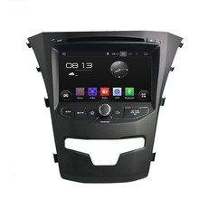 Cortex A9 HD1024*600 Quad Core 1.6G CPU 16GB Flash Android 5.1.1 Car DVD Player Radio GPS Navi Stereo for SsangYong Korando 2014