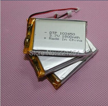 GPS navigator lithium-ion batteries battery walkie-talkie batteries acoustics 103450 1800 mah battery