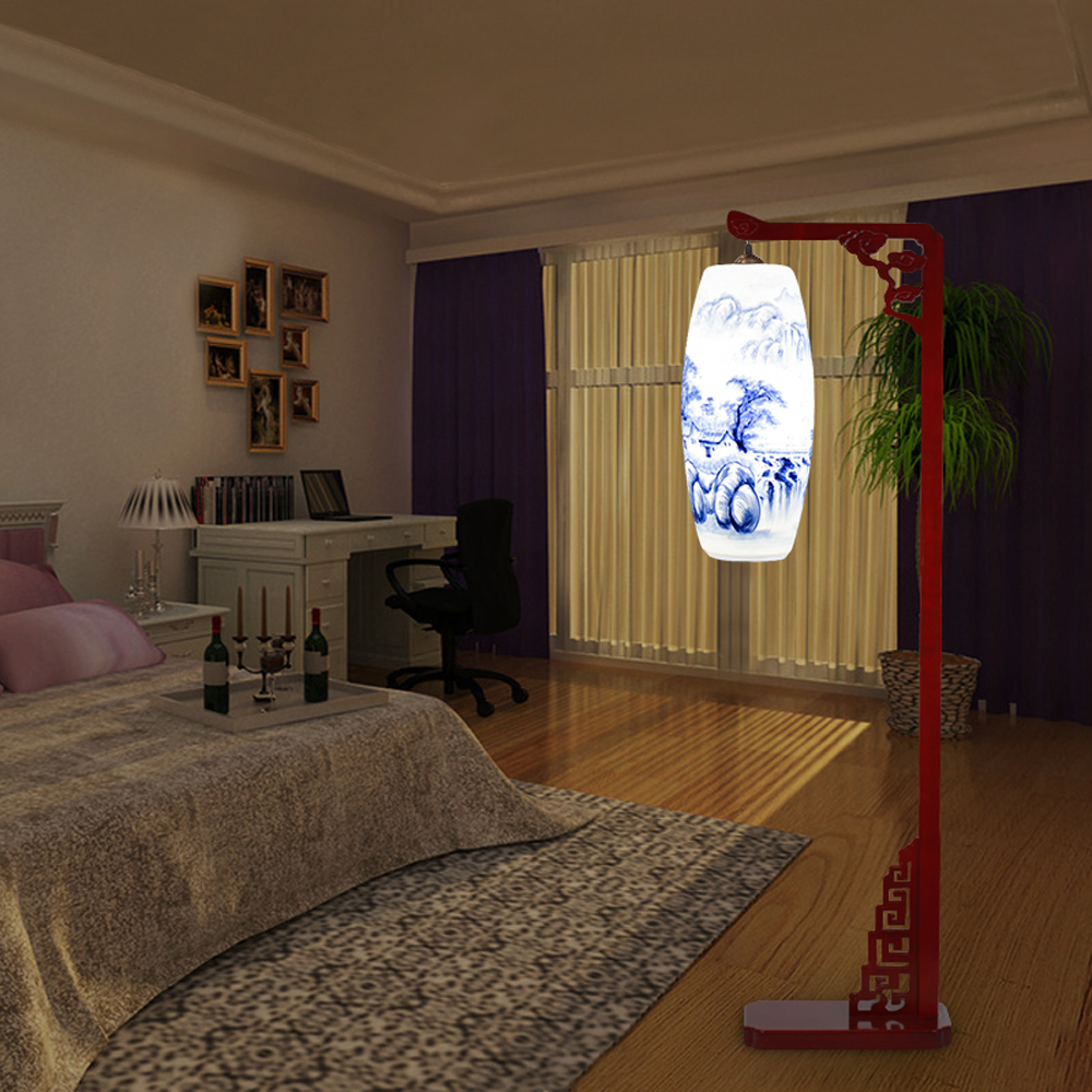 Hoge kwaliteit groothandel houten lamp stand van chinese houten ...