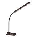 8W Wood Grain Design LED Desk Lamp 5 Color Temperature Levels Touch Control for Eye Protection