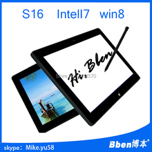 2015 hot sale Tablet PC 11.6 inch Capacitive Screen 1366*768 dual Core Bben S16 intel I7 4GB/64GB 2M+5M Dual Camera