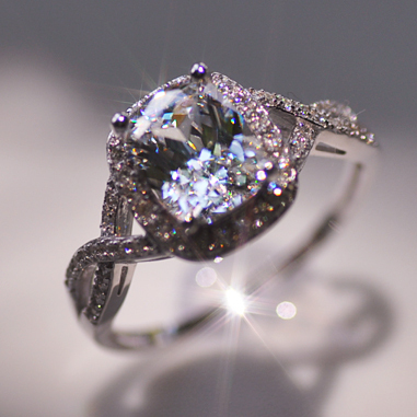 luxury wedding ring 2 carat cushion cut sona synthetic gemstone engagement rings for women sterling - Luxury Wedding Rings luxury wedding ring 2 carat cushion cut sona synthetic gemstone engagement rings for women sterling - Luxury Wedding Rings