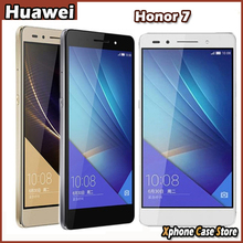 Original Huawei Honor 7 64GB /16GBROM 3GBRAM 4G LTE Smartphone 5.2 inch EMUI 3.1 Kirin 935 Octa Core Support OTG 20MP Play Store