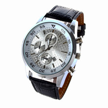 Rox del cuarzo de hombre, hombres de negocios de los relojes a prueba de agua, relojes moda calendario exacto, alta calidad de la marca de relojes