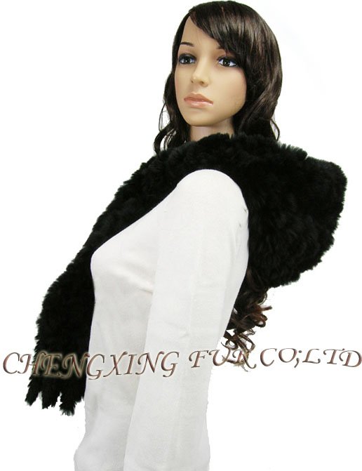 scarf DROP hooded 05A fur ~ SHIPPING Rabbit Scarf C SHIPPING Hat Fur Genuine hat CX  Hooded