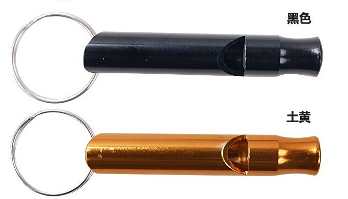 Купить красочные алюминиевых Открытый выживания большой свисток брелок ...