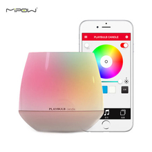 MIPOW PLAYBULB Smart Bluetooth LED Wireless Aromatherapy Nightlight with APP Control Color