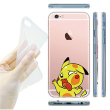 Cute Cartoon Spider man Stitch Hello Kitty Soft Transparent Phone Case Cover For iPhone 6 6s